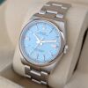Rolex 126000 Oyster Perpetual Tiffany Turquoise 36mm 2025 Box & Papers UNWORN - 4