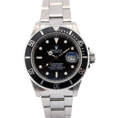 Rolex 16800 Submariner Date 40mm 1984 Box & Papers