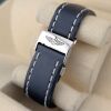 Breitling A41360 Chrono-Matic Left-Handed Blue Leather Strap 44mm 2005 - 4