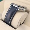 Breitling A41360 Chrono-Matic Left-Handed Blue Leather Strap 44mm 2005 - 5