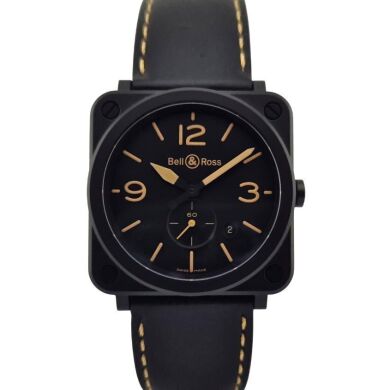 Bell & Ross BRS-64-CMBL Ceramic Black Matte 2016 Box & Papers