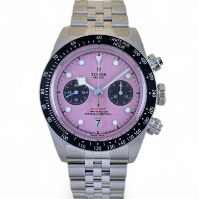 Tudor Black Bay Chrono Pink Inter Miami