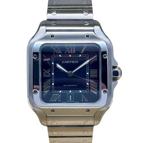 Cartier Santos Large Blue Dial Ref WSSA0071 2025
