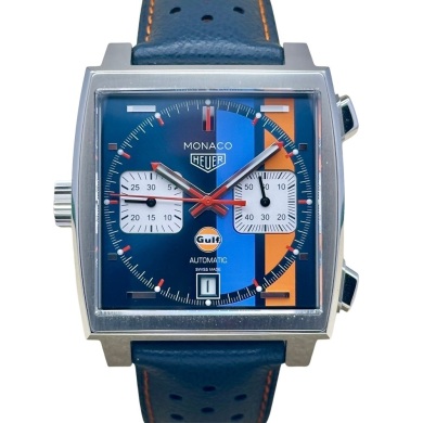 Tag Heuer Monaco Chronograph X Gulf Special Edition Ref CAW211R.FC6401 2022
