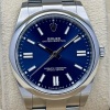 Rolex Oyster Perpetual 41 Sunburst Blue Dial Ref 124300 2022 - 2
