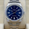 Rolex Oyster Perpetual 41 Sunburst Blue Dial Ref 124300 2022 - 4