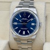 Rolex Oyster Perpetual 41 Sunburst Blue Dial Ref 124300 2022 - 5