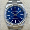 Rolex Oyster Perpetual 34 Sunburst Blue Dial Ref 124200 2022 - 2