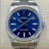 Rolex Oyster Perpetual 34 Sunburst Blue Dial Ref 124200 2022 - 3