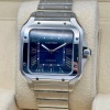 Cartier Santos Large Blue Dial Ref WSSA0071 2025 - 9