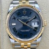 Rolex Datejust 36 Wimbledon 18K Yellow Gold Ref 126233 2025 NEW - 3