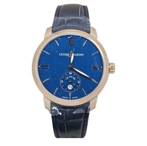 Ulysse Nardin Classico Manufacture Rose Gold blue 2026