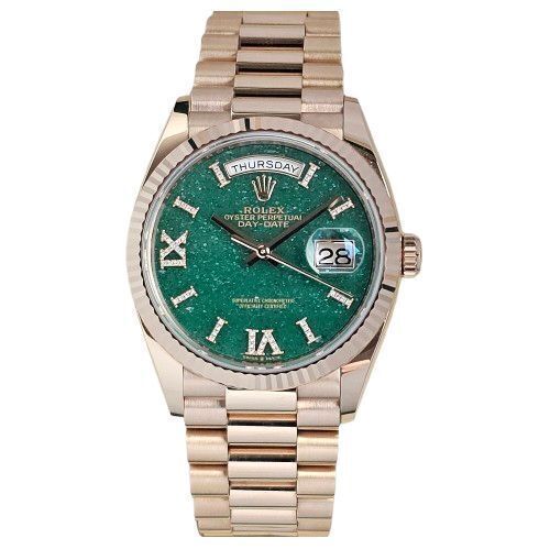 Rolex Day-Date 36 128235 Green Aventurine