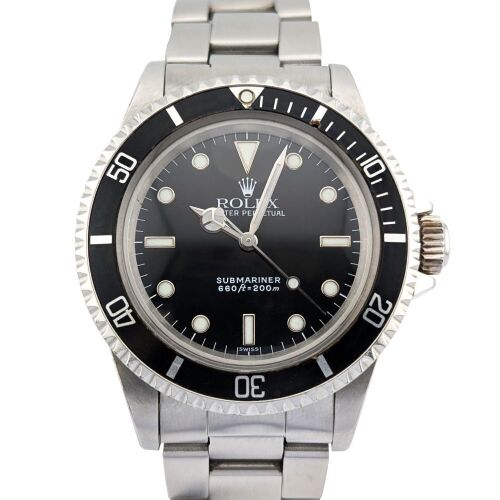 Rolex 5513 Vintage Submariner No Date 40mm 1989 L-Serial