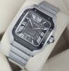 Cartier Santos Large Grey Dial WSSA0037 ADLC - 2