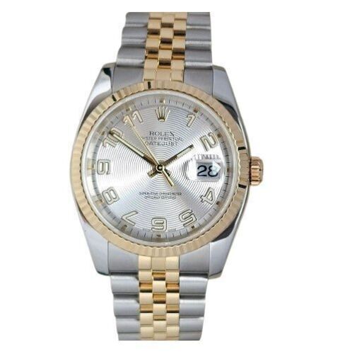 Rolex Datejust 36 Silver Concentric Dial 116233