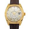 Rolex 326138 Sky-Dweller Silver Roman Dial 42mm 2017 Box & Papers NOS