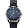 Omega 435.18.40.21.03.001 De Ville Tr&eacute;sor Blue Dial Diamonds 40mm 2020 Box & Papers