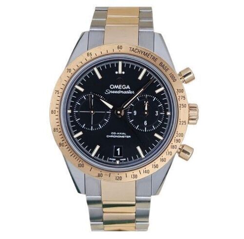 Omega Speedmaster &rsquo;57 Co-Axial Red Gold On Steel