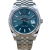 Rolex Datejust 41 Mint Green 18K White Gold Ref 126334 2025 NEW