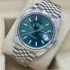 Rolex Datejust 41 Mint Green 18K White Gold Ref 126334 2025 NEW - 6