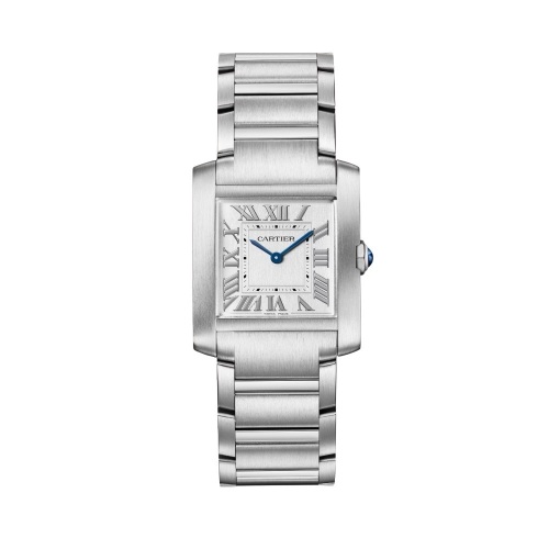 Cartier Tank Fran&ccedil;aise Ref WSTA0074 White Romans Dial 2025