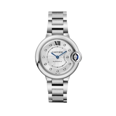 Cartier Ballon Bleu De Cartier Silver Guilloch&eacute; Diamond Dial Ref W4BB0021 2022