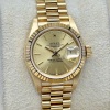 Rolex Lady-Datejust 26 Champagne 18K Yellow Gold President Ref 69178 1995 - 2
