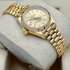 Rolex Lady-Datejust 26 Champagne 18K Yellow Gold President Ref 69178 1995 - 6