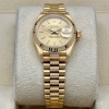 Rolex Lady-Datejust 26 Champagne 18K Yellow Gold President Ref 69178 1995 - 10