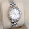 Rolex 69159G Lady-Datejust 18k White Gold Diamond 26mm 1986 Box & COA - 5