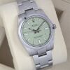 Rolex Oyster Perpetual 34 124200 Pistachio 2026 Unworn - 4