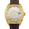Rolex 326138 Sky-Dweller Silver Roman Dial 42mm Box & Papers NOS