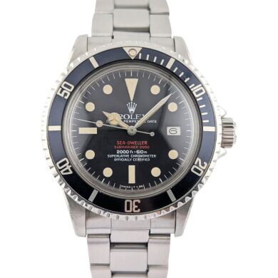 Rolex 1665 Sea-Dweller Double Red 40mm 1977 Box & Papers