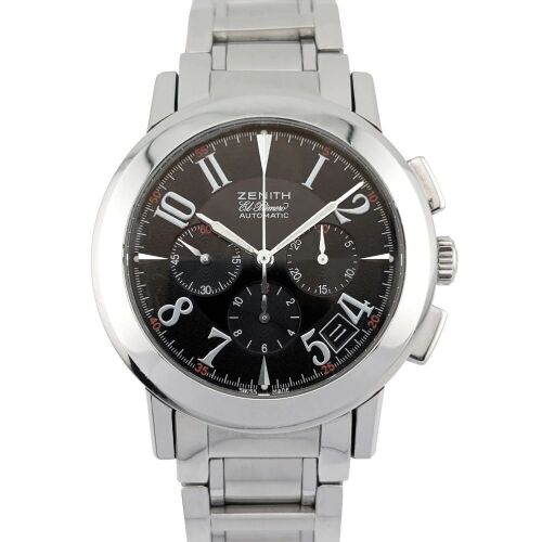Zenith 01/02.0450.400 El Primero Port Royal Black Dial 40mm ~2000s