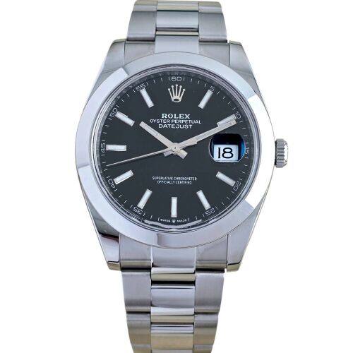 Rolex Datejust 41 126300 Black Dial