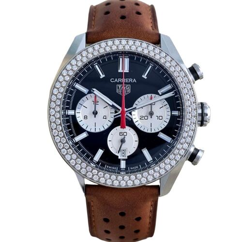 Tag Heuer Carrera Factory Diamond Bezel