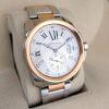 Cartier 3389 Calibre de Cartier Two Tone Silver Dial 42mm ~2010s - 5