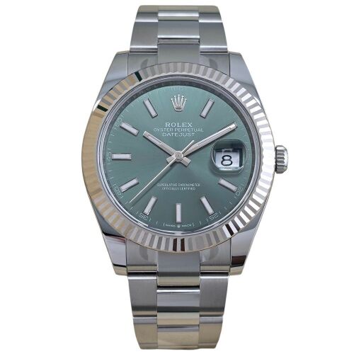 Rolex Datejust 41 Mint Green Dial