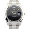 Rolex 218206 Day-Date II Platinum Black Out 41mm 2011 Box & Papers