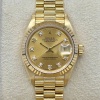 Rolex Lady-Datejust 26 President Champagne Dial 18K Yellow Gold - 2