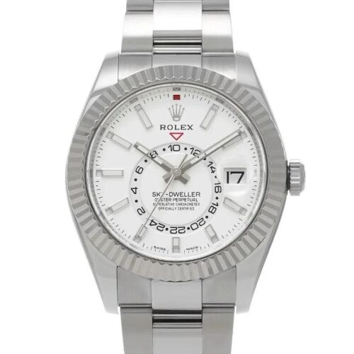 Rolex 326934 Sky-Dweller White Dial 42mm 2021 Box & Papers