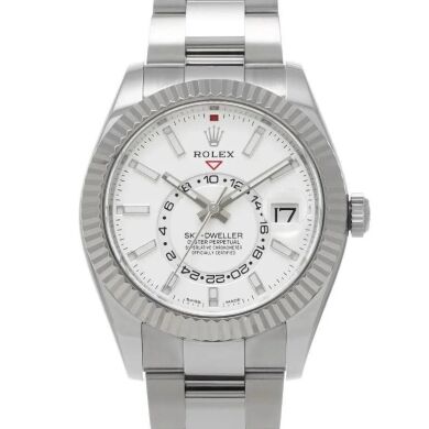 Rolex 326934 Sky-Dweller White Dial 42mm 2021 Box & Papers