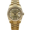 Rolex Day-Date 36 Champagne Diamond Ref 118238 2005