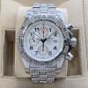 Breitling Super Avenger A13370 48mm Custom Diamond Masterpiece - 3