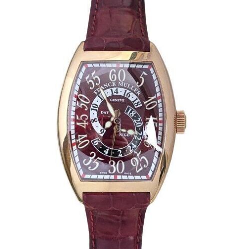 Franck Muller Curvex Yellow Gold Jump Double Hour 8880 DH R GST INC