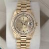 Rolex Day-Date 36 Ruby String Dial 18038 - 3