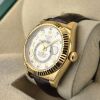 Rolex 326138 Sky-Dweller Silver Roman Dial 42mm 2017 Box & Papers - 4