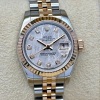 Rolex Lady-Datejust 26 Meteorite Diamond Dial 18K Rose Gold Ref 179171 - 2