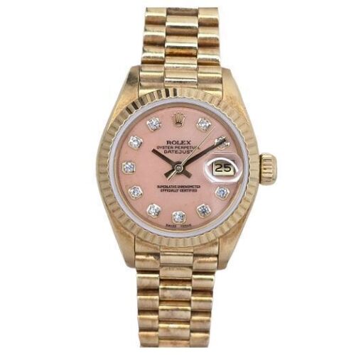 Rolex Lady-Datejust 69178G Pink Coral Diamond